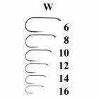 KNAPEK FLY HOOKS WET 25pcs