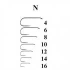 KNAPEK FLY HOOKS NYMPHS 25pcs