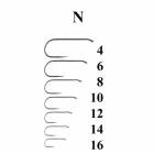 KNAPEK FLY HOOKS NYMPHS 25pcs