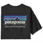 PATAGONIA P-6 MISSION ORGANIC TSHIRT INK BLACK