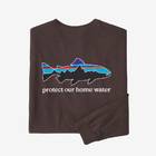 PATAGONIA M'S L/S HOME WATER TROUT RESPONSIBILI-TEE GDNG