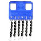 ZEBCO SILICON STOPPER OVAL BLACK