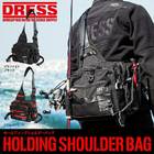 DRESS HOLDING SHOULDER BAG CRIMSON RED