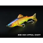 LITTLE JACK BIAYU CHRYSALIS 127mm 21g