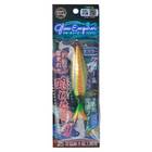 ON THE BLUE GLOW EMPEROR REALISTIC SQUID JIG 80g