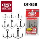 VANFOOK DT-55B SHORT BLACK TREBLE HOOK