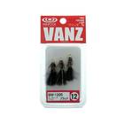 VANFOOK VANZ BM BEADS HEAD MARABOU TROUT FLY #12 3pcs