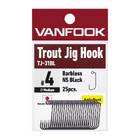 VANFOOK TROUT JIG HOOK BARBLESS TJ-31BL