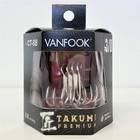 VANFOOK CT-88 TAKUMI PREMIUM XTRA 6X STRONG TREBLE HOOK 4pcs