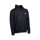 NASH MAKE IT HAPPEN BADGE ZIPPED HOODIE BLACK
