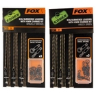 FOX SUBMERGE LEADERS WITH KWIK CHANGE KIT 30lb WEEDY GREEN
