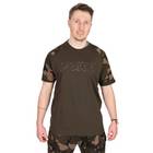 FOX OUTLINE PRINT T-SHIRT KHAKI