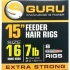 GURU READY RIG FEEDER SPEED STOP HAIR RIG 38CM MWG