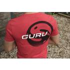 GURU BRUSH LOGO RED TEE