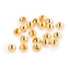54 DEAN STREET TUNGSTEN SLOTTED BEADS GOLD