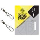 REFUSE TO BLANK SWIVEL ROUND SNAP