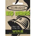 VISION BIG MAMA WIRE LEADER 50cm 35lb