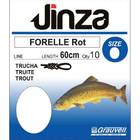 JINZA HOOK TROUT RED