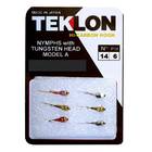TEKLON FLIES ASSORT TUNGSTEN PERDIGON NYMPHS