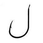ASARI FLUORO PRO6 CHINU BLACK NICKEL SNELLED HOOKS