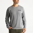 ADVENTER & FISHING T-SHIRT LONG SLEEVE TITANIUM