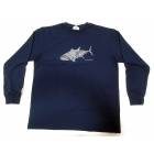 FISHERMAN DRY LONG SLEEVE SHIRT TUNA NAVY