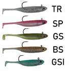 NESA LURES SEA BASS SHAD 6CM 6g 3pcs