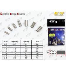 JLC M&W DOUBLE BRASS SLEEVE 20PCS