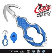 CUDA TITANIUM NITRIDE BONDED SAFETY KNIFE WITH SHEATH
