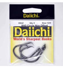 DAIICHI CIRCLE HOOKS D94Z #12/0 3pcs