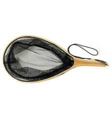 EAGLE CLAW WOODEN TROUT NET RUBBER