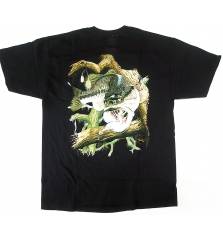 FISHING T-SHIRT BLACK BASS2
