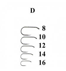 KNAPEK FLY HOOKS DRY FLY 25pcs