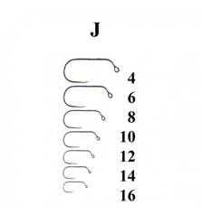 KNAPEK FLY HOOKS JIG BLANK 25pcs