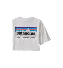 PATAGONIA P-6 MISSION ORGANIC TSHIRT WHITE