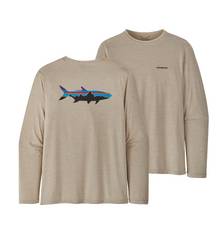 PATAGONIA L/S CAP COOL DAILY FISH GRAPHIC FZPX M