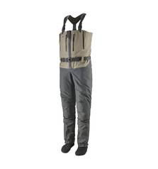 PATAGONIA MENS SWIFTCURRENT EXPEDITION ZIP-FRONT WADERS RIVER ROCK GREEN