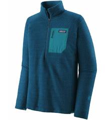 PATAGONIOA MENS R1 AIR ZIP NECK LMBE