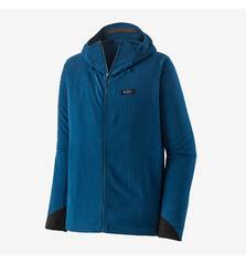 PATAGONIA MENS R1 TECHFACE FITZ ROY TROUT HOODY LMBE