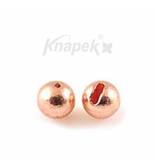 KNAPEK TUNGSTEN BEADS SLOTTED K+ 2mm 10pcs COPPER