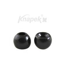 KNAPEK TUNGSTEN BEADS REGULAR 2.8mm 10pcs BLACK