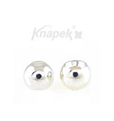 KNAPEK BRASS BEADS REGULAR 1.5mm SILVER 20pcs