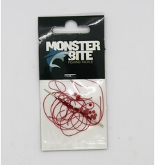 MONSTER BITE STOPPER ON NEEDLE FINE RED