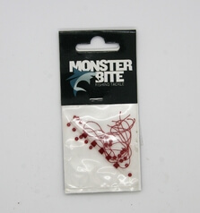 MONSTER BITE STOPPER ON TUBE FINE RED