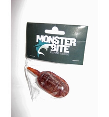 MONSTER BITE METHOD FEEDER FLAT BROWN