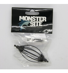 MONSTER BITE WIRECAGE FEEDER 25g BLACK