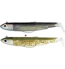 FIIISH BLACK MINNOW DOUBLE COMBO SHORE 120mm 12g #KAKI/KAKI GHOST MINNOW