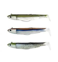 FIIISH BLACK MINNOW MAXI COMBO OFFSHORE 140mm 40G #KAKI/CLEAR BR./MOJITO WITHOUT HOOKS