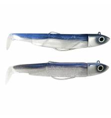 FIIISH BLACK MINNOW DOUBLE COMBO OFFSHORE 120mm 25g #BLUE / ELECTRIC BLUE