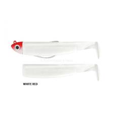 FIIISH BLACK MINNOW COMBO SHORE 90MM 5G #WHITE/RED